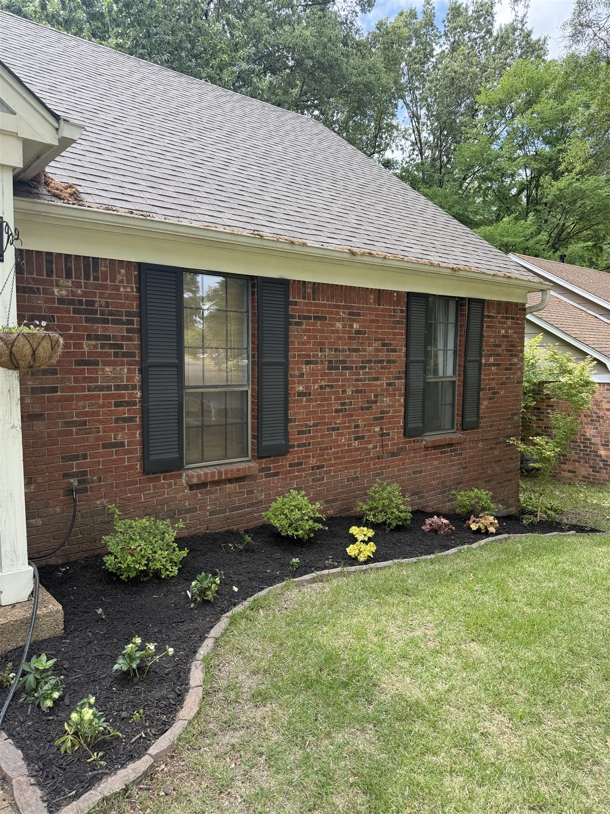 After — Memphis lawn care results