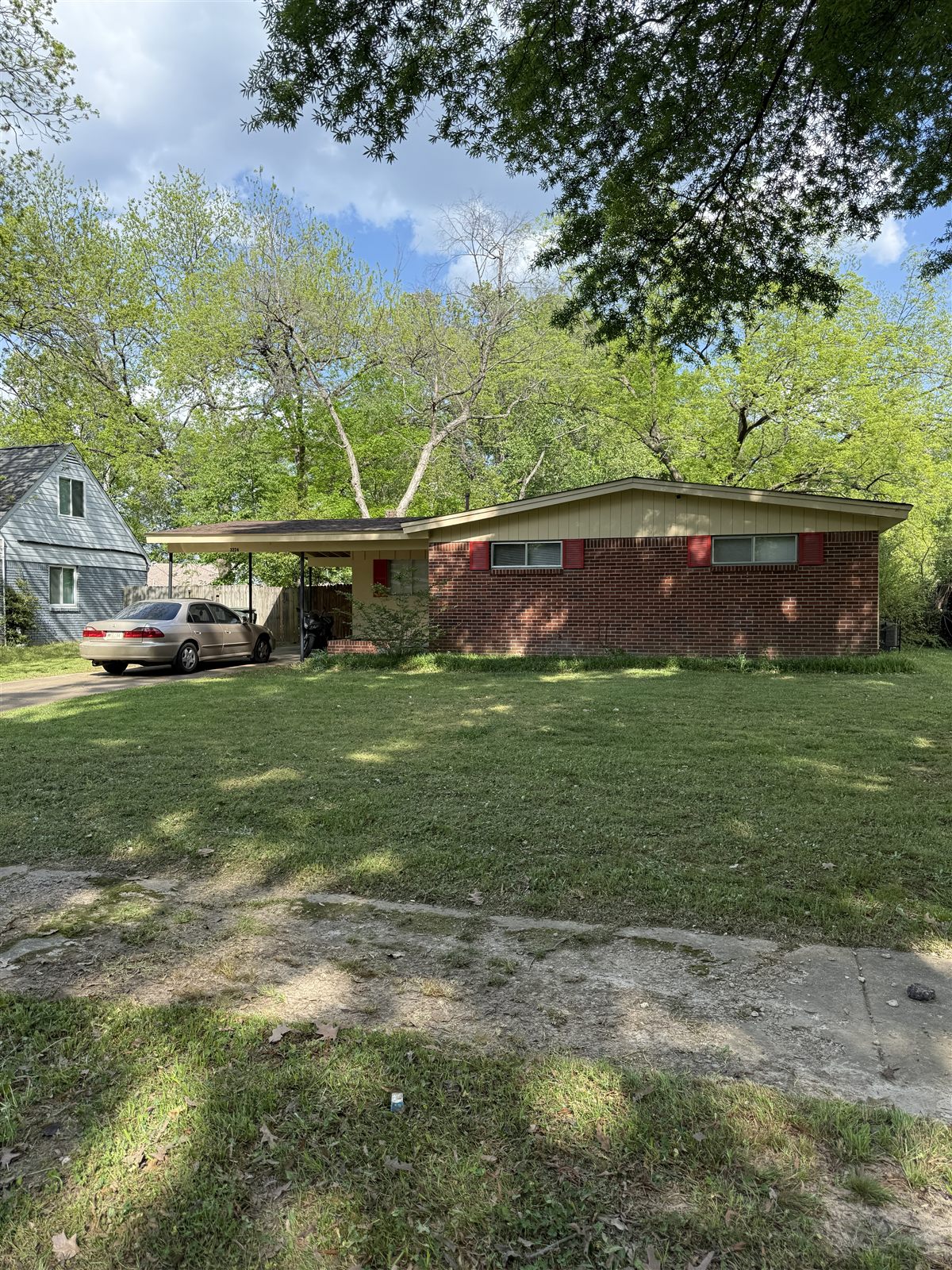 After — Memphis lawn care results